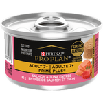 Voir l’image dans la galerie, Purina Pro Plan - Chat Prime Plus Adulte 7+ Pâté Thon et Saumon - Nourriture Humide Sans Grains pour Chats