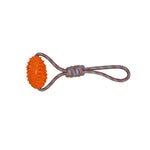 Voir l’image dans la galerie, BüD'z - Ballon de Football avec Poignée - Jouet de Corde Flottante pour Chiens, 38 cm
