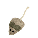Voir l’image dans la galerie, Cloe E Cluzo - Jouet Souris en Jute avec Herbe à Chat
