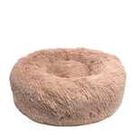 Voir l’image dans la galerie, CLOE CLUZO Lit De Luxe Rond en Peluche 24" Rose Pâle