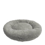 Voir l’image dans la galerie, CLOE CLUZO Lit Rond en Peluche 20" Gris Pâle