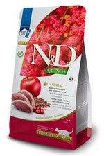 Voir l’image dans la galerie, N&D QUINOA Chat Contrôle Boules de Poils Canard SG 1.5kg