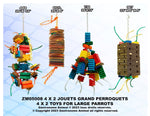 Voir l’image dans la galerie, FUNMAX Jouet Ensemble pour Grand Perroquet 8pc (02)