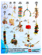 Voir l’image dans la galerie, FUNMAX Jouet Ensemble pour Petit Oiseau 30pc