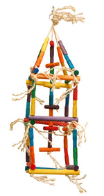 Voir l’image dans la galerie, *FUNMAX Jouet Oiseaux Cube Double 36x10"