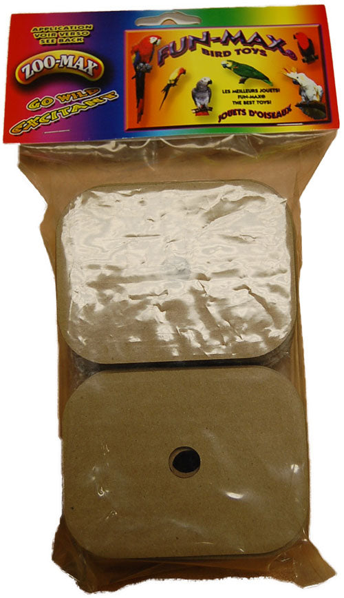 ZOO-MAX Jouet Oiseaux Cartons 3x4"