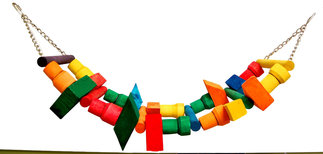 FUNMAX Jouet Oiseaux Pont S 26x8"