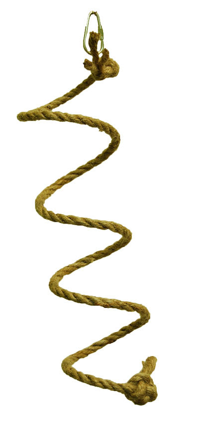 FUNMAX Jouet Oiseaux Spring-O-Bird Jute 3/16x36"