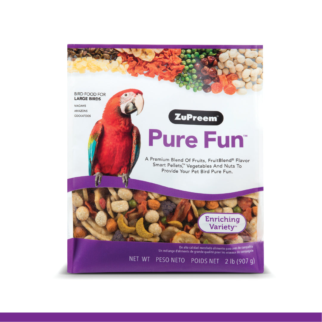 ZUPREEM Pure Fun Nourriture Grands Oiseaux 2lb