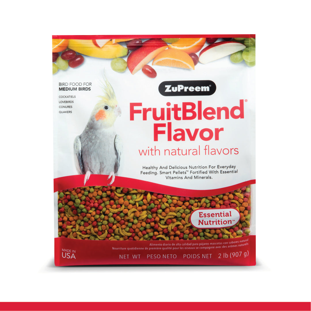 ZUPREEM Fruitblend Nourriture Moyens Oiseaux 2lb