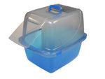 Voir l’image dans la galerie, VAN NESS Bac à Litière Fermée Translucide Géant