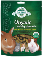 Voir l’image dans la galerie, OXBOW ORGANIC Gâteries Rongeur Biscuits Orge Biologique 85g