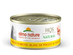 Voir l’image dans la galerie, ALMO HQS NATURAL Chat Blanc de Poulet au Bouillon 70g