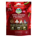 Voir l’image dans la galerie, OXBOW SIMPLE REWARDS Gâteries Rongeur Poivron 2oz