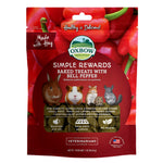 Voir l’image dans la galerie, OXBOW SIMPLE REWARDS Gâteries Rongeur Poivron 2oz