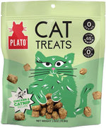 Voir l’image dans la galerie, PLATO Gâteries Chat Poulet & Herbe à Chat 70.8g