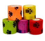 Voir l’image dans la galerie, AMD RITMED Bandages Cohésifs Dessins Pattes 2" x4