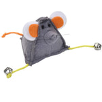 Voir l’image dans la galerie, TURBO Jouet Chat Souris de Feutre Triangle 3.25"