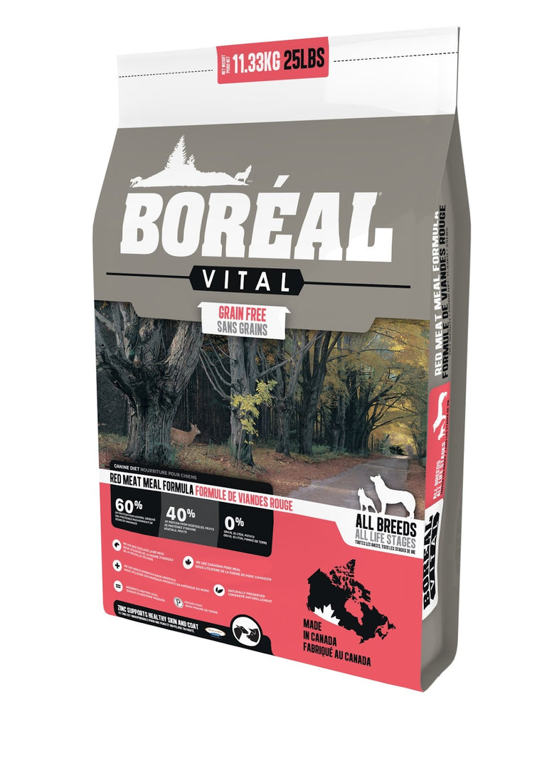 BOREAL VITAL Chien Viandes Rouges SG 11.33kg