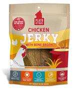 Voir l’image dans la galerie, PLATO Gâteries Chien Jerky Poulet & Bouillon d'Os 453g