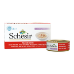 Voir l’image dans la galerie, Schesir - Chat Adulte Poulet et Canard au Naturel - Multipak de 6 x 50 g - Nourriture Humide pour Chats