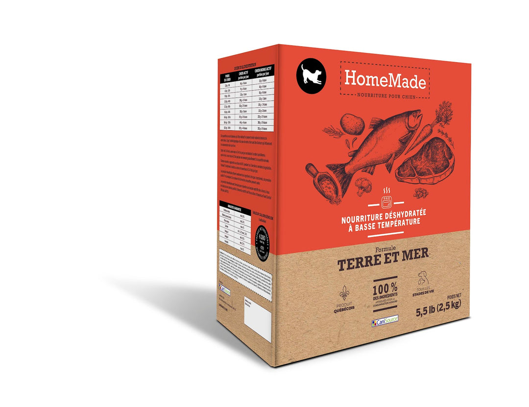 CANISOURCE HOMEMADE Chien Terre & Mer 2.5kg