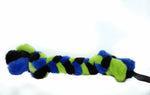 Voir l’image dans la galerie, SCHUM-TUG Jouet Chien Petit/Régulier Bleu-Vert & Noir