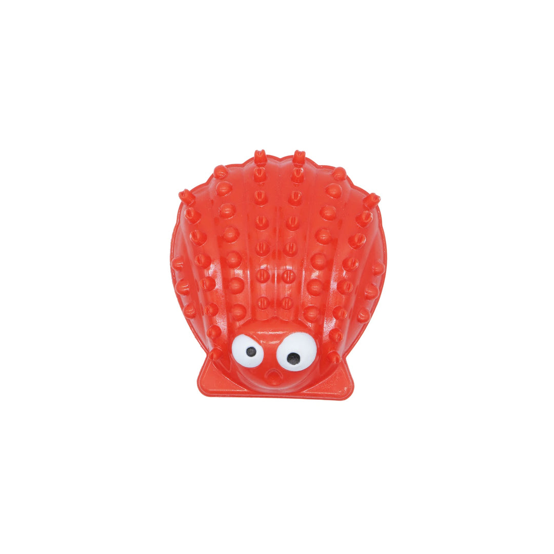 BUD'Z Jouet Chien Palourde 10cm Rouge