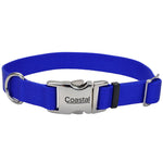 Voir l’image dans la galerie, TITAN Collier Nylon Boucle Métal 1x14-20" Bleu Lagon