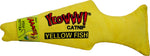 Voir l’image dans la galerie, DUCKY WORLD Jouet Chat Poisson/Catnip 7" Jaune