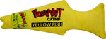 Voir l’image dans la galerie, DUCKY WORLD Jouet Chat Poisson/Catnip 7" Jaune