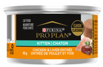 Voir l’image dans la galerie, Purina Pro Plan - Chaton Pâté de Poulet et Foie - Nourriture Humide pour Chats