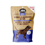 Voir l’image dans la galerie, JAY'S GOURMET Gâteries Chien Bison & Mûres 150g