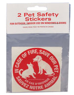 Voir l’image dans la galerie, ENVIROFRESH Autocollants "EN CAS d'INCENDIE" x2