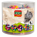 Voir l’image dans la galerie, Riga - Jouet Mini Balle en Caoutchouc avec Grelot pour Chats