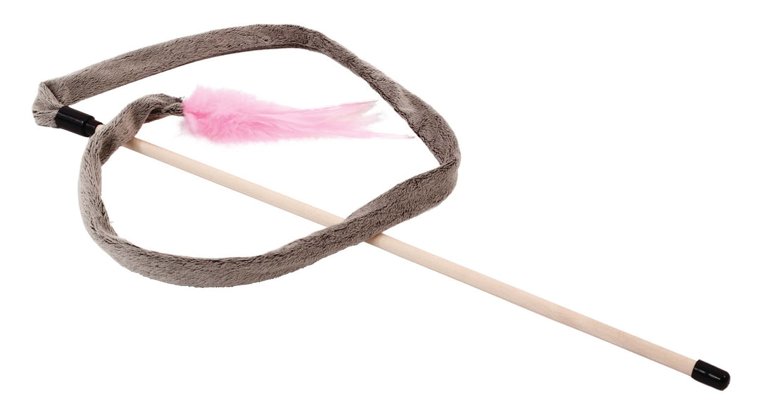 BUD'Z Jouet Chat Serpentin Éléphant sur Bâton 49"