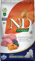 Voir l’image dans la galerie, N&D CITROUILLE Chiot MR & GR Agneau & Myrtille SG 2.5kg