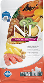 Voir l’image dans la galerie, N&D TROPICAL Chien MR & GR Saumon & Fruits Tropicaux 2kg