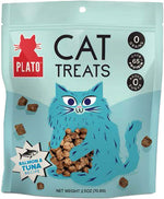 Voir l’image dans la galerie, PLATO Gâteries Chat Saumon & Thon 70.8g