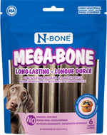 Voir l’image dans la galerie, N-BONE Mega-Bone Gâteries Chien Bâtonnets Muffin Mrytilles & Citrouille 476g