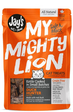 Voir l’image dans la galerie, JAY'S MY MIGHTY LION Gâteries Chat Canard 75g