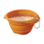 Voir l’image dans la galerie, KURGO Bol Rétractable Silicone 24oz Orange
