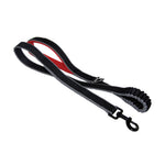 Voir l’image dans la galerie, KURGO Laisse Springback Noire Poigné Rouge 48"