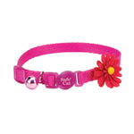 Voir l’image dans la galerie, SAFE CAT Chat Collier Nylon Boucle Clochette 3/8x8-12" PNK