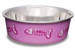 Voir l’image dans la galerie, LOVING PETS BELLA Chat Bol Rose & Poisson XS