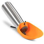 Voir l’image dans la galerie, MESSY MUTTS Abreuvoir Voyage Inox Double Paroi Orange