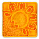 Voir l’image dans la galerie, MESSY MUTTS Tapis Alimentation Mult-Surface Orange