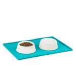 Voir l’image dans la galerie, MESSY MUTTS Tapis Travers de Métal Bleu L