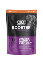 Voir l’image dans la galerie, GO! BOOSTER Chien Tranquilité, Ragoût Poulet, Saumon & Canard 79g