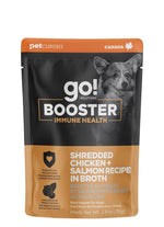 Voir l’image dans la galerie, GO! BOOSTER Chien Immunitaire, Poulet & Saumon Bouillon 79g